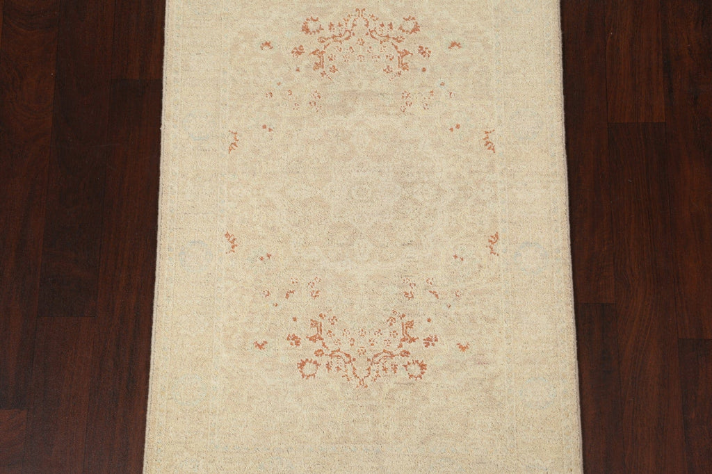 Vegetable Dye Peshawar Chobi Handmade Rug 3x5