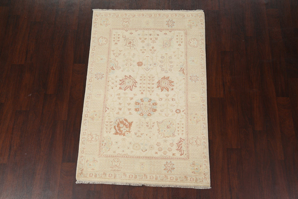 Vegetable Dye Peshawar Chobi Handmade Area Rug 4x6