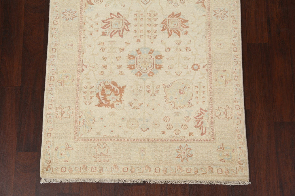 Vegetable Dye Peshawar Chobi Handmade Area Rug 4x6