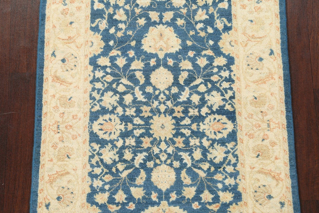 Vegetable Dye Floral Peshawar Chobi Wool Rug 3x5