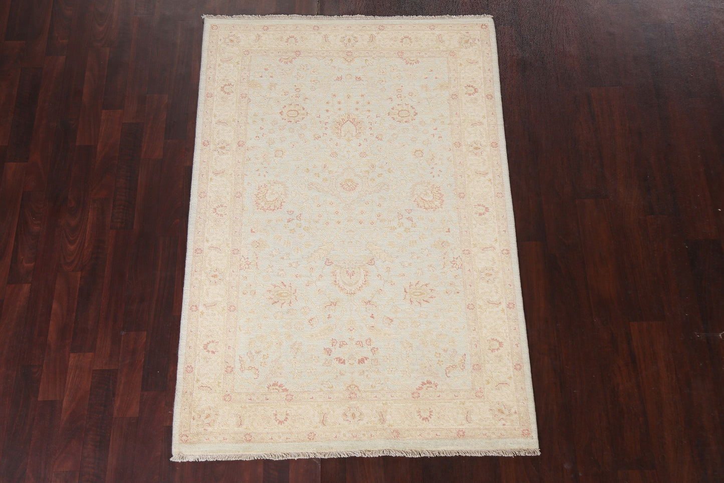 Vegetable Dye Peshawar Chobi Handmade Area Rug 4x6