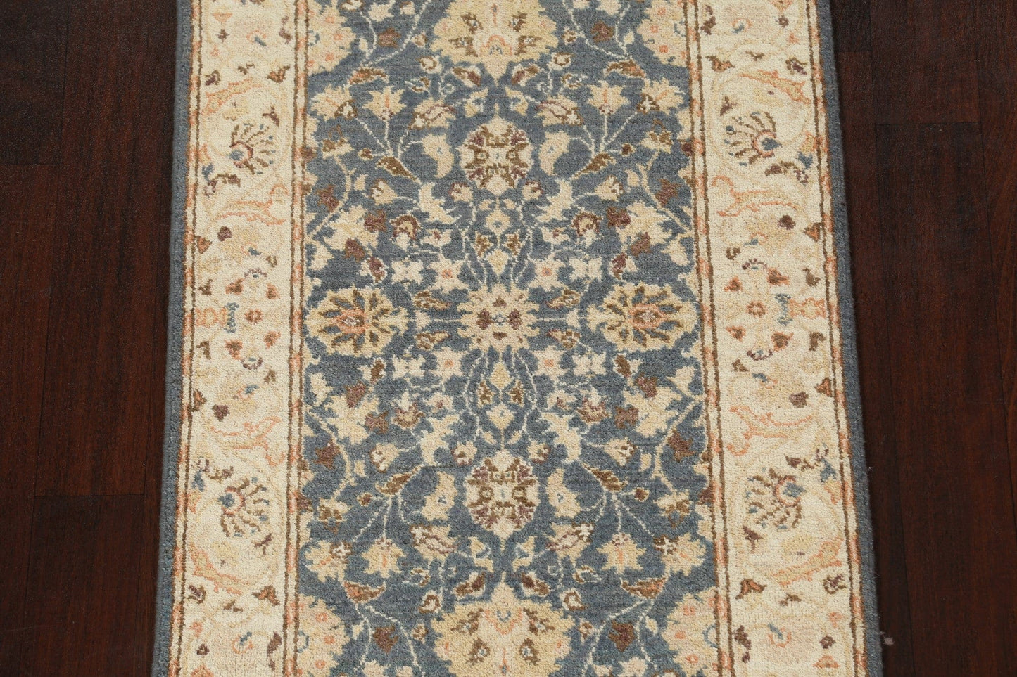 Vegetable Dye Peshawar Chobi Oriental Runner Rug 3x8