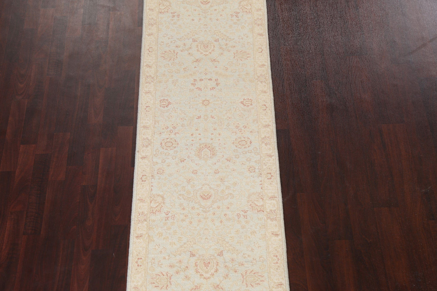 Vegetable Dye Peshawar Chobi Oriental Runner Rug 3x10