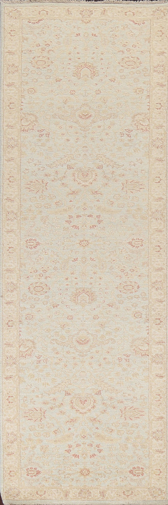 Vegetable Dye Peshawar Chobi Oriental Runner Rug 3x10