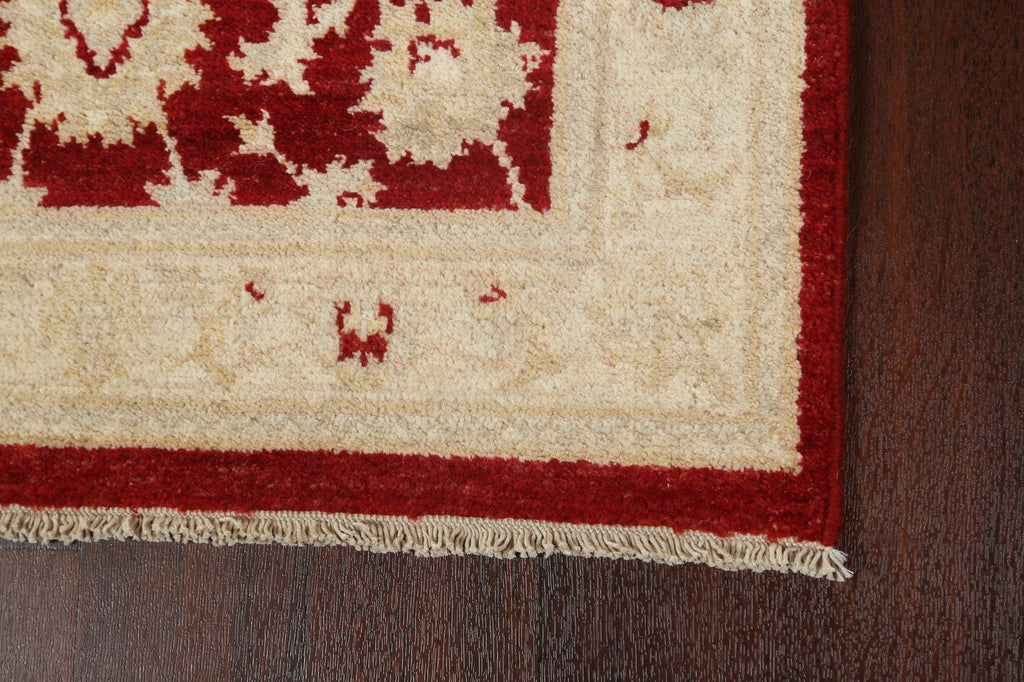 Vegetable Dye Peshawar Chobi Oriental Runner Rug 3x8