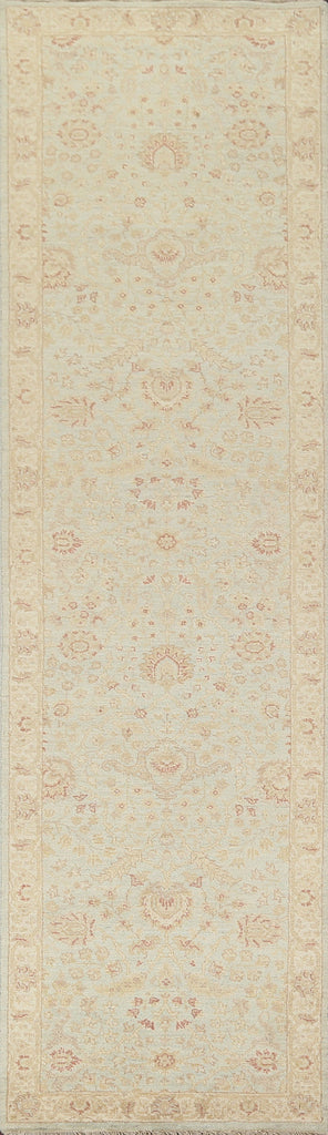 Vegetable Dye Peshawar Chobi Oriental Runner Rug 3x10