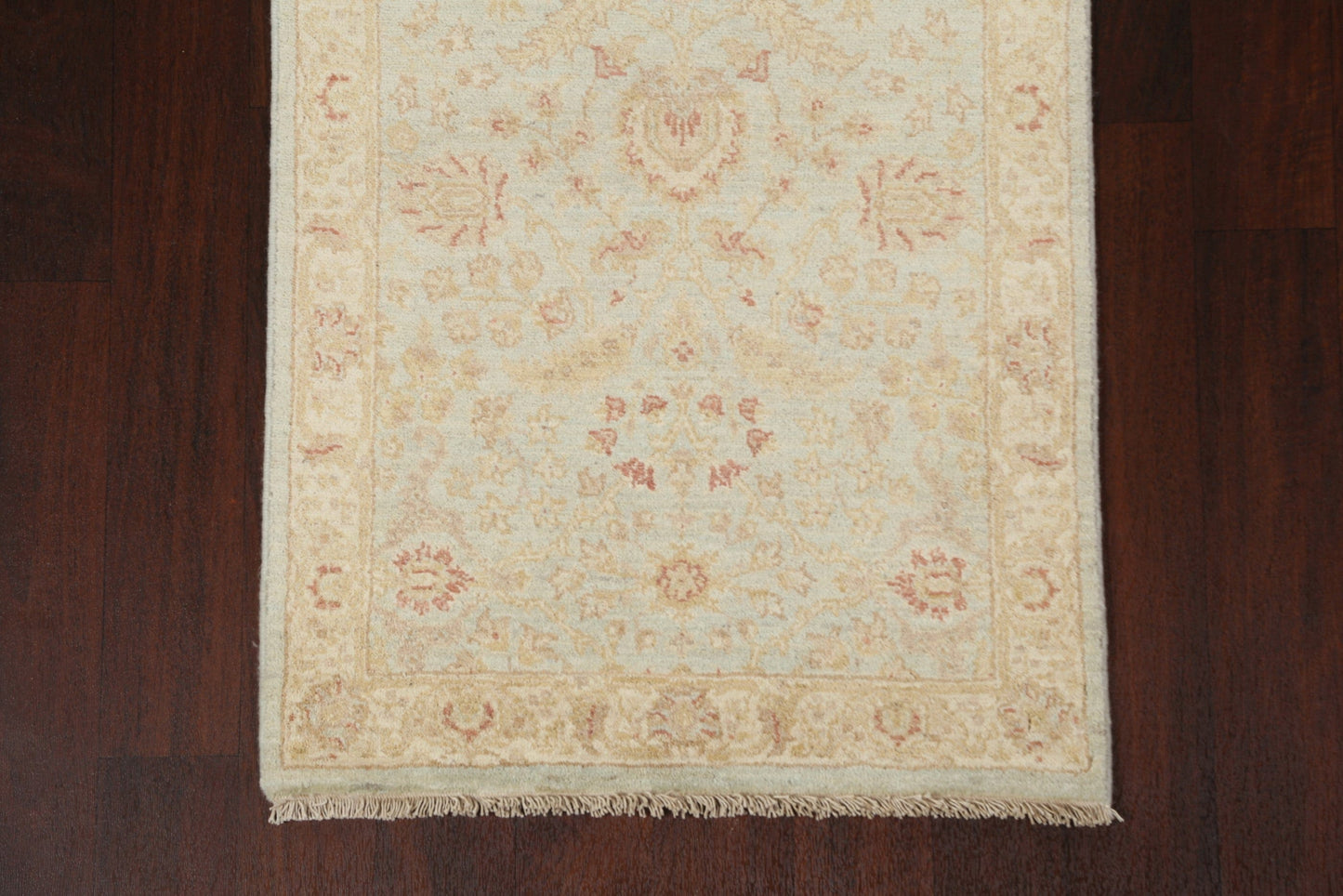 Vegetable Dye Peshawar Chobi Oriental Runner Rug 3x10