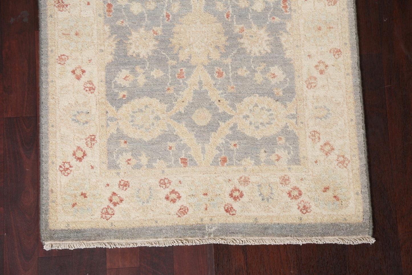 Vegetable Dye Peshawar Chobi Oriental Runner Rug 3x10