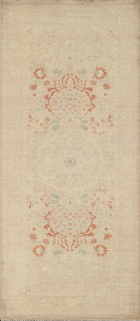 Vegetable Dye Peshawar Chobi Oriental Area Rug 3x6