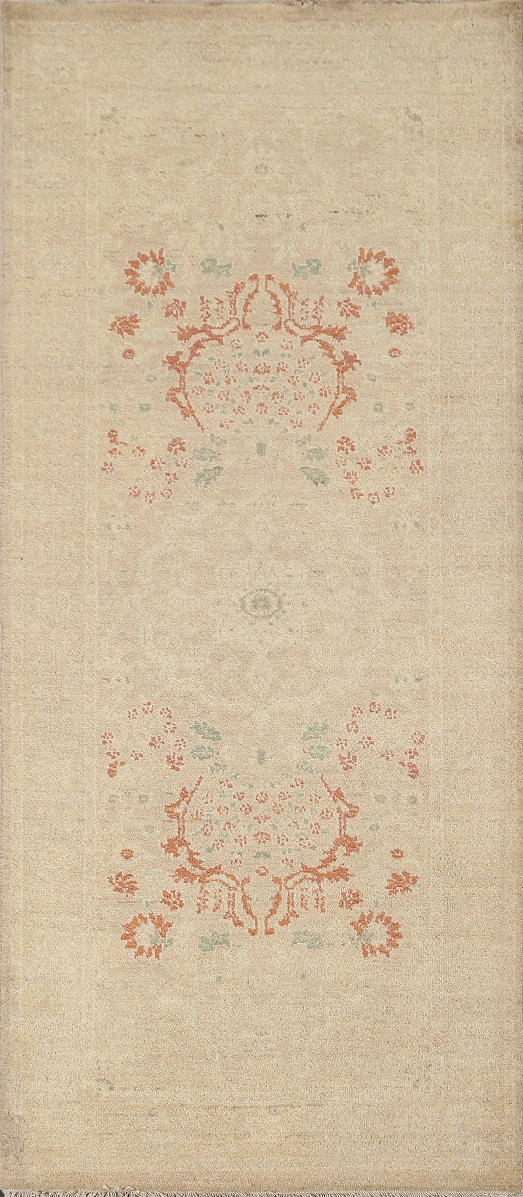 Vegetable Dye Peshawar Chobi Oriental Area Rug 3x6