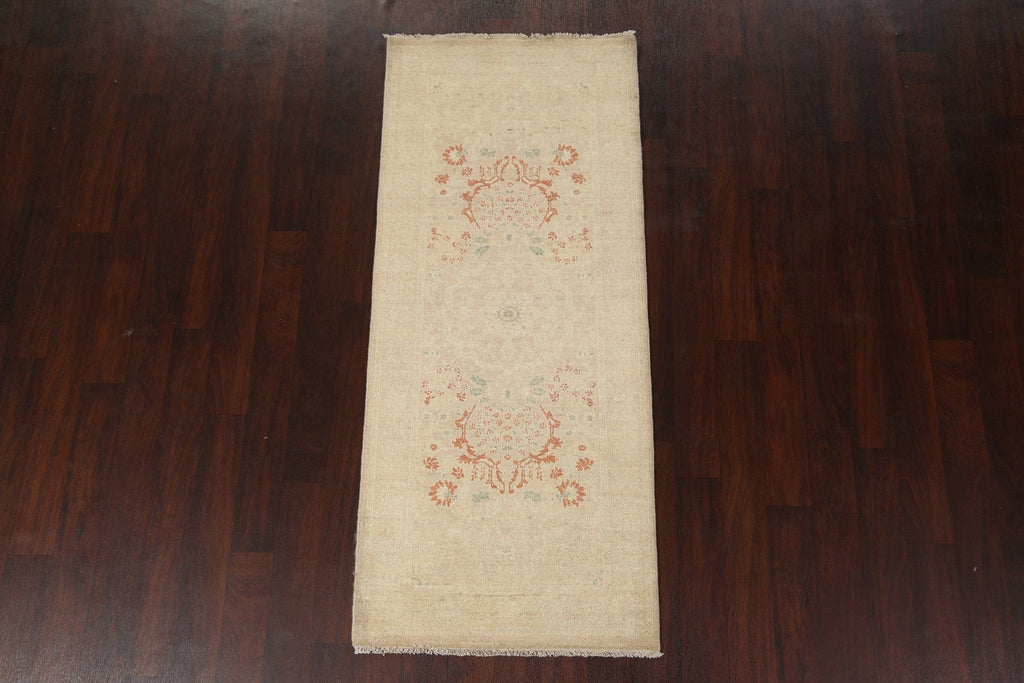 Vegetable Dye Peshawar Chobi Oriental Area Rug 3x6