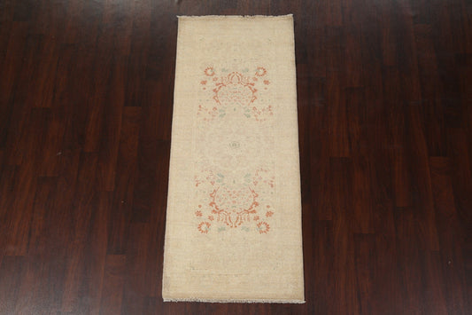 Vegetable Dye Peshawar Chobi Oriental Area Rug 3x6