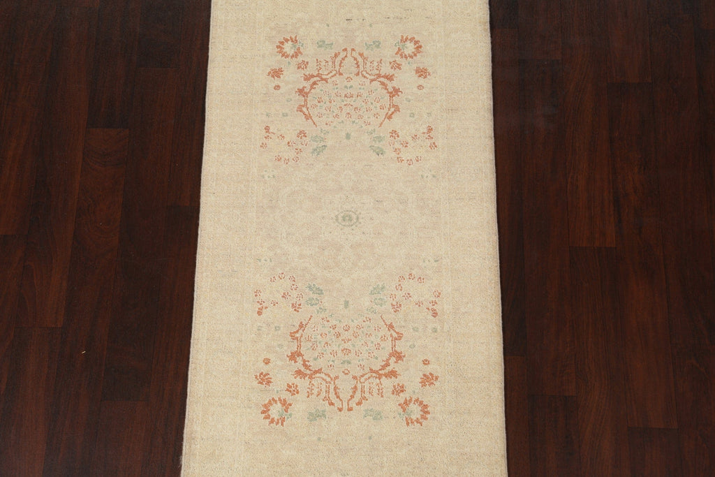 Vegetable Dye Peshawar Chobi Oriental Area Rug 3x6