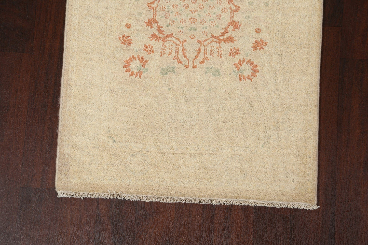 Vegetable Dye Peshawar Chobi Oriental Area Rug 3x6