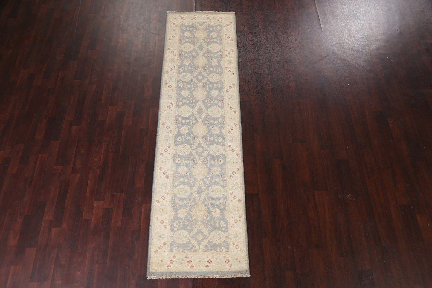 Vegetable Dye Peshawar Chobi Oriental Runner Rug 3x10