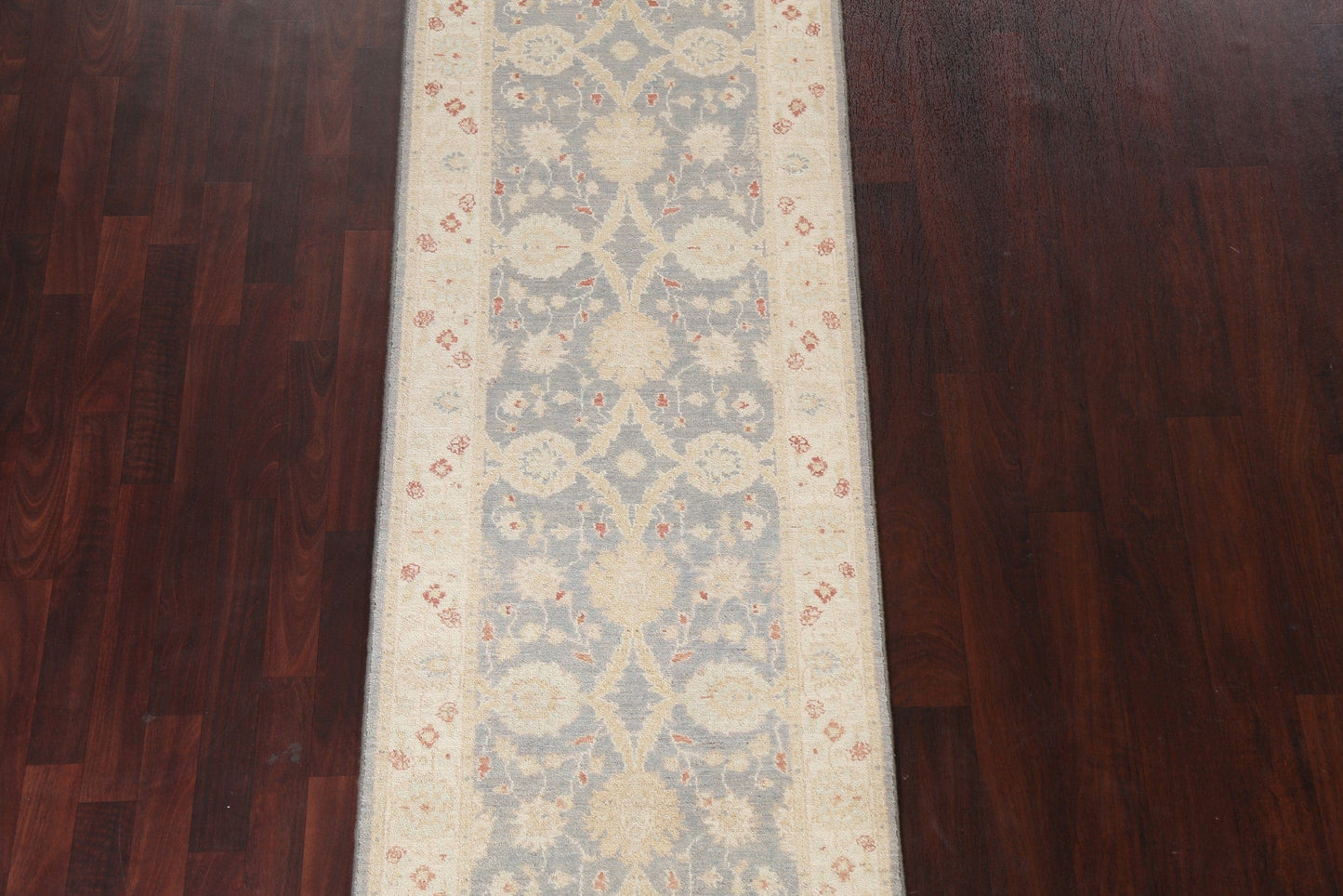 Vegetable Dye Peshawar Chobi Oriental Runner Rug 3x10