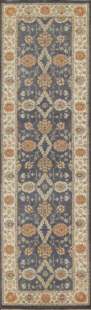 Vegetable Dye Peshawar Chobi Oriental Runner Rug 3x10