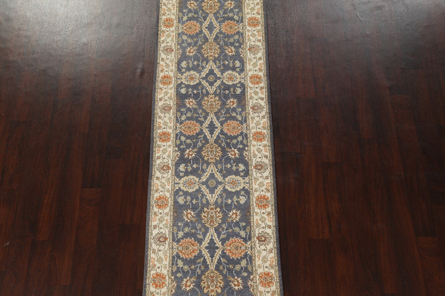 Vegetable Dye Peshawar Chobi Oriental Runner Rug 3x10