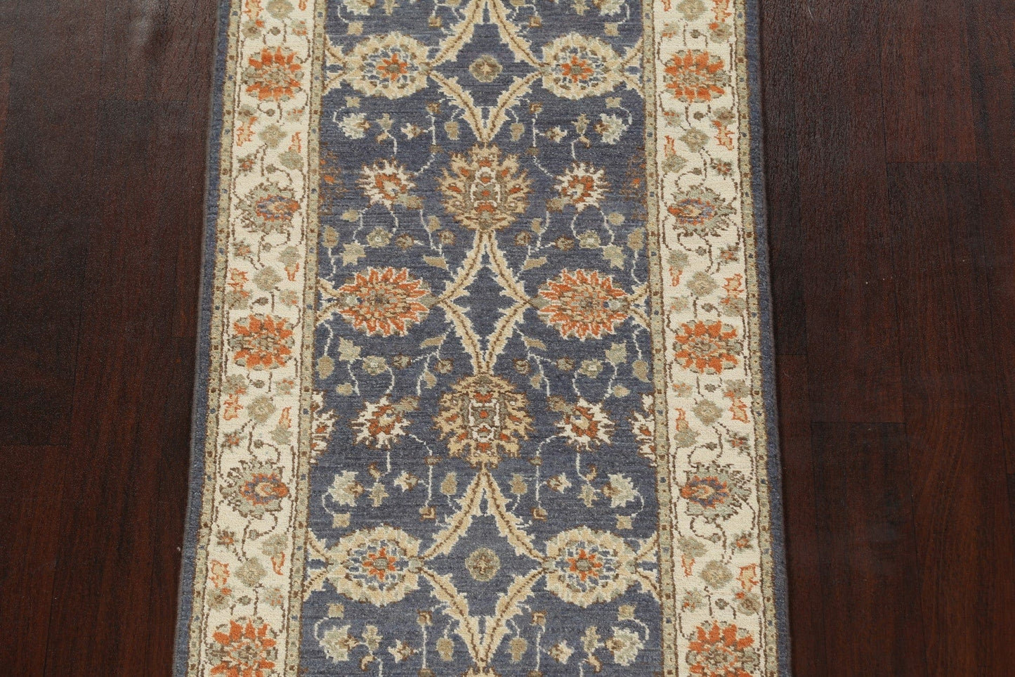 Vegetable Dye Peshawar Chobi Oriental Runner Rug 3x10