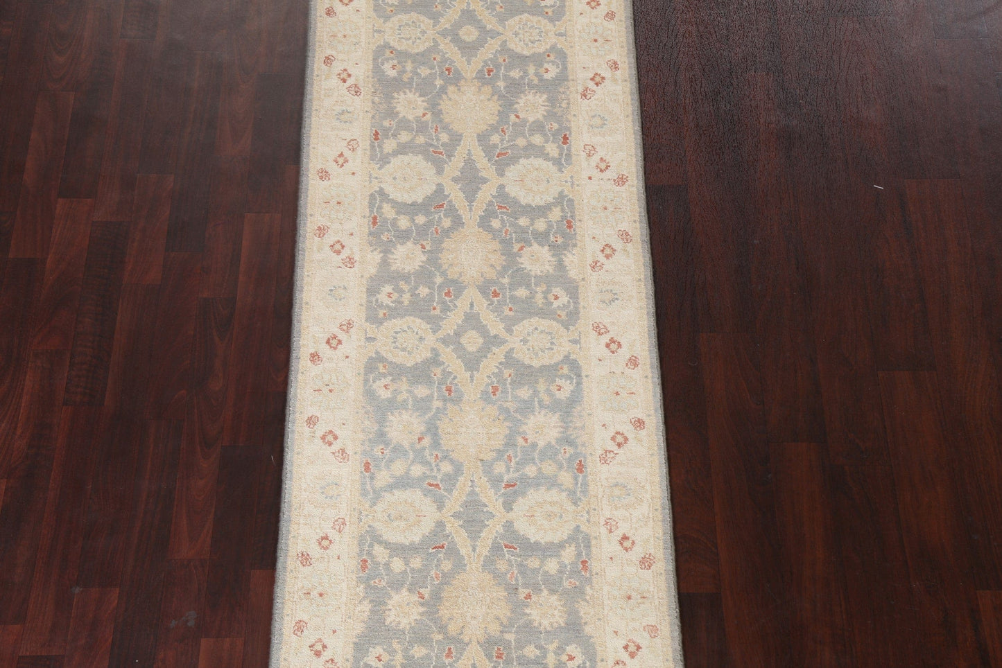 Vegetable Dye Peshawar Chobi Oriental Runner Rug 3x10