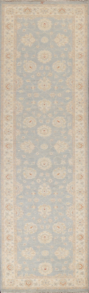 Vegetable Dye Peshawar Chobi Oriental Runner Rug 3x10