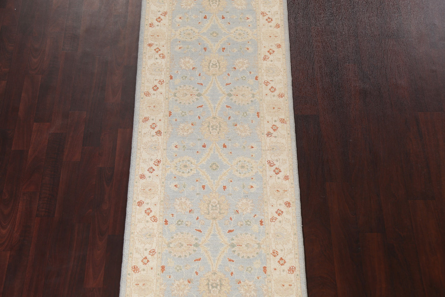 Vegetable Dye Peshawar Chobi Oriental Runner Rug 3x10