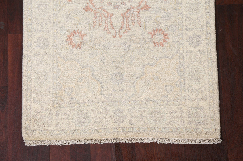 Vegetable Dye Peshawar Chobi Oriental Runner Rug 3x7