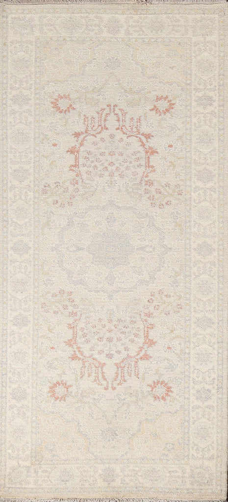 Vegetable Dye Peshawar Chobi Oriental Runner Rug 3x7