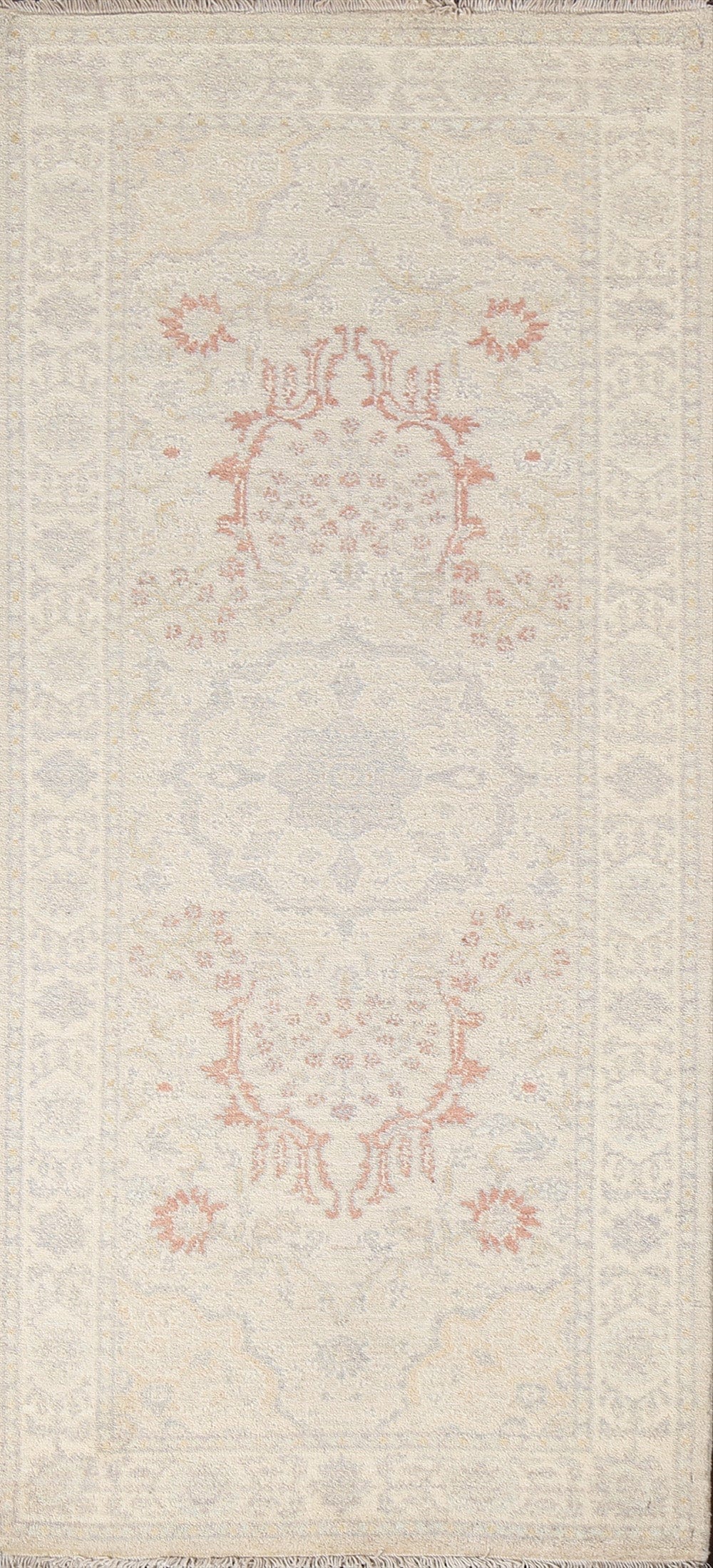 Vegetable Dye Peshawar Chobi Oriental Runner Rug 3x7