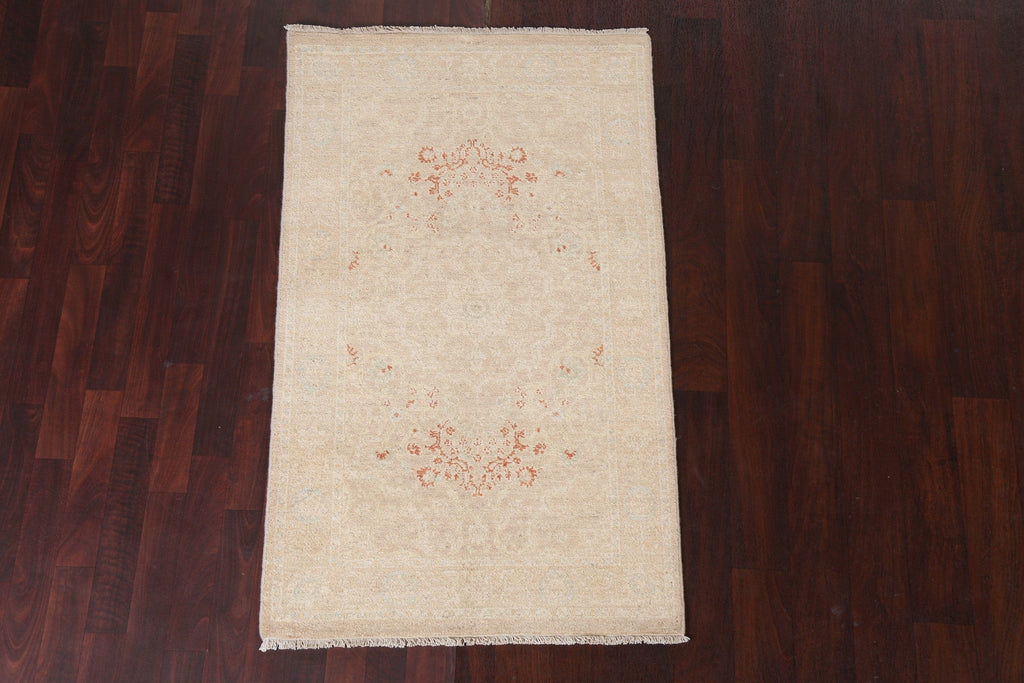 Vegetable Dye Peshawar Chobi Handmade Rug 3x5