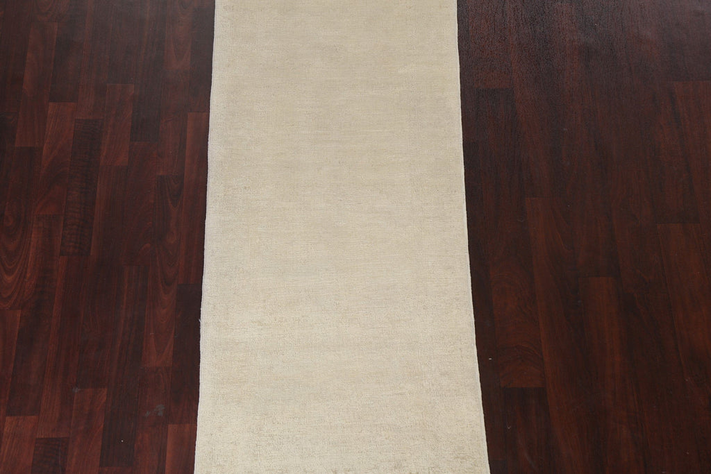 Vegetable Dye Peshawar Chobi Wool Runner Rug 2x9