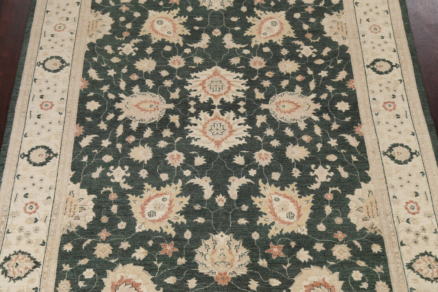 Vegetable Dye Peshawar Chobi Handmade Area Rug 8x10