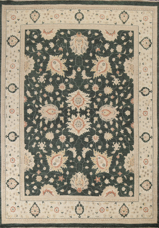 Vegetable Dye Peshawar Chobi Handmade Area Rug 8x10