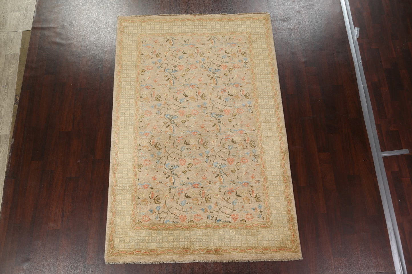 Vegetable Dye Peshawar Chobi Handmade Area Rug 6x9