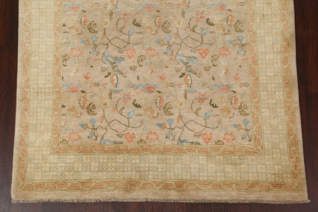 Vegetable Dye Peshawar Chobi Handmade Area Rug 6x9