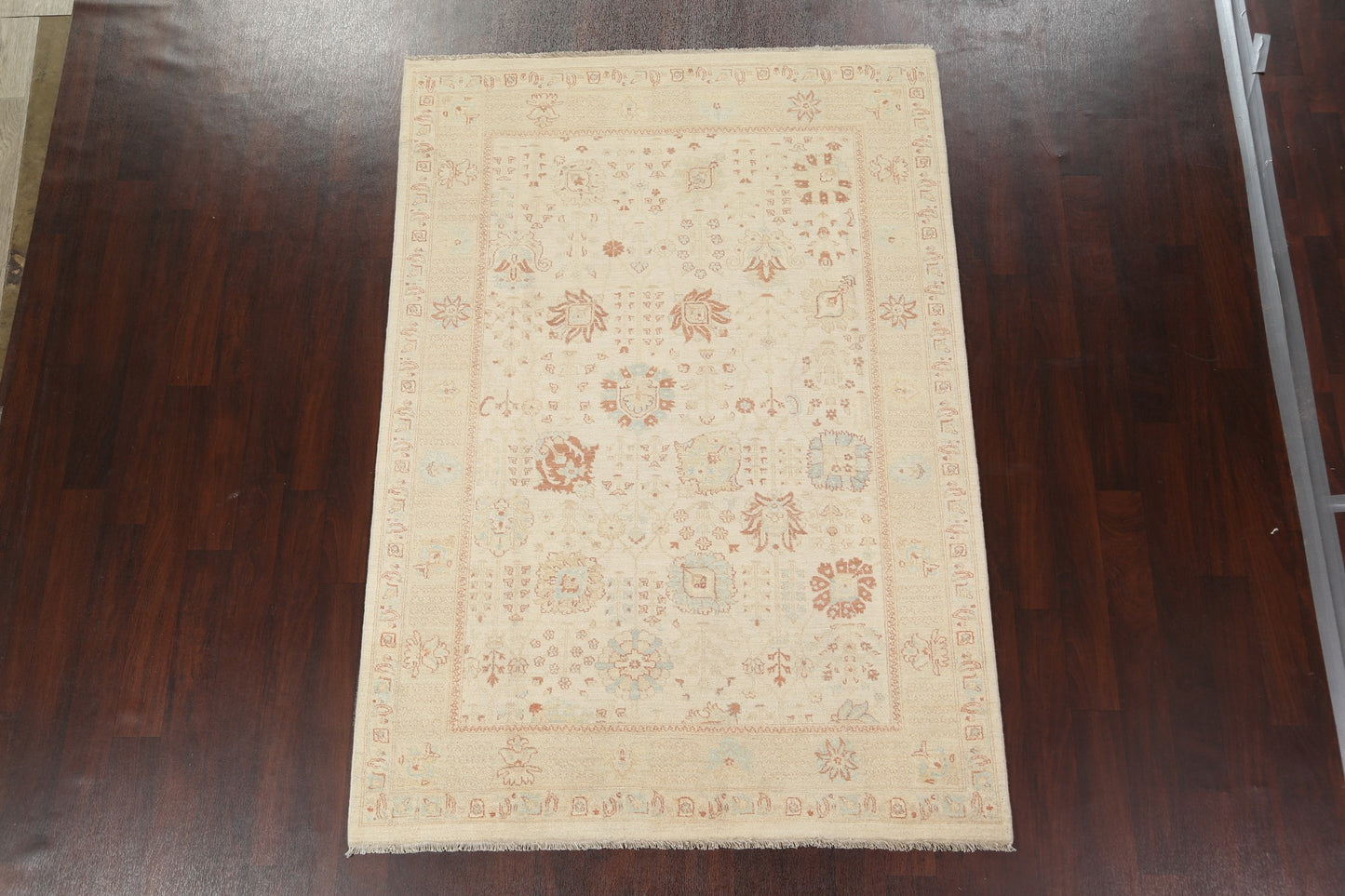 Vegetable Dye Peshawar Chobi Handmade Area Rug 6x8