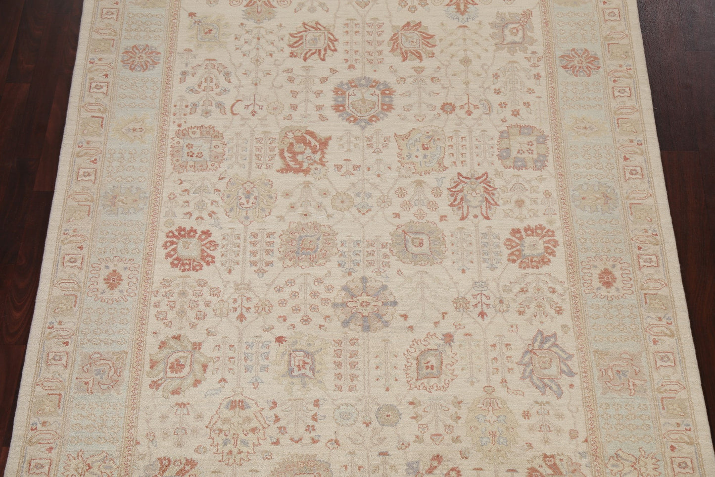 Vegetable Dye Peshawar Chobi Handmade Area Rug 6x10