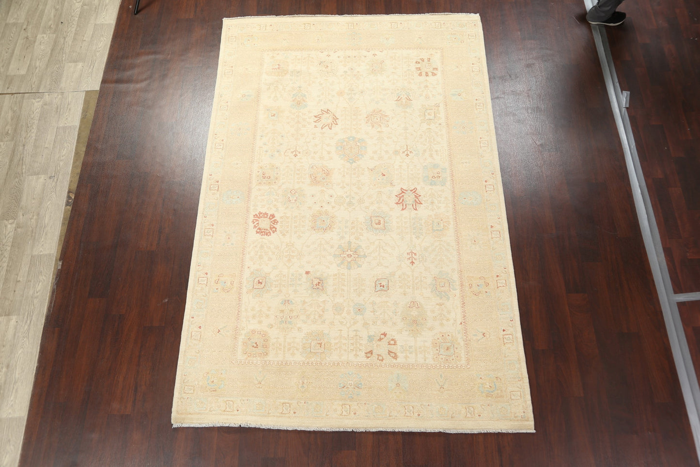 Vegetable Dye Peshawar Chobi Handmade Area Rug 6x10