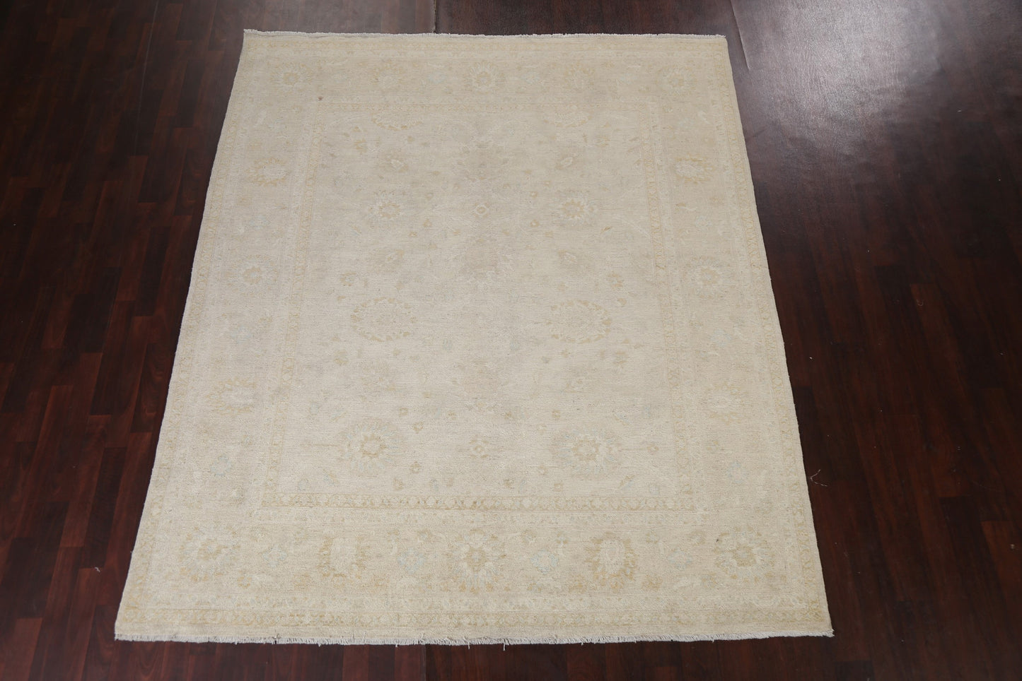 Vegetable Dye Peshawar Chobi Oriental Area Rug 8x9