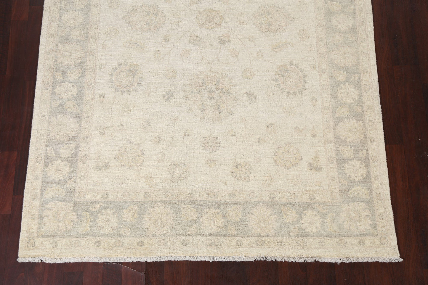 Vegetable Dye Peshawar Chobi Oriental Area Rug 6x8