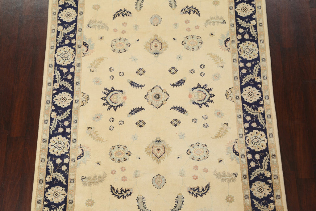 Vegetable Dye Peshawar Chobi Wool Area Rug 6x8