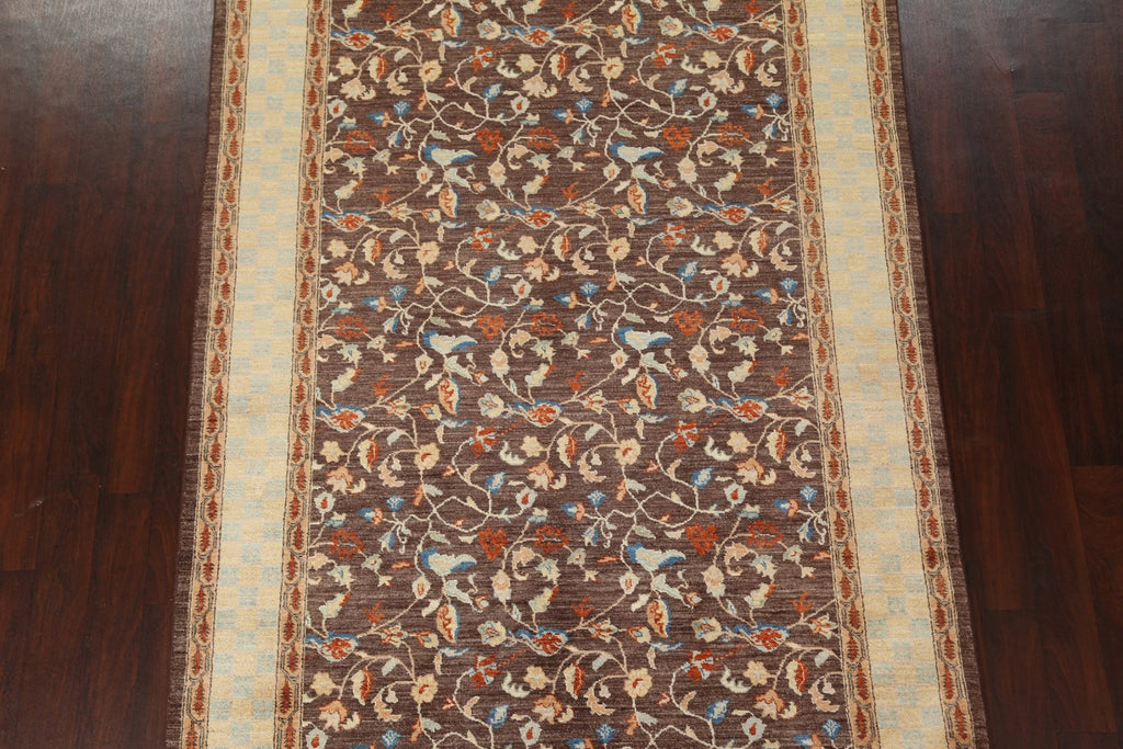 Vegetable Dye Peshawar Chobi Handmade Area Rug 6x9