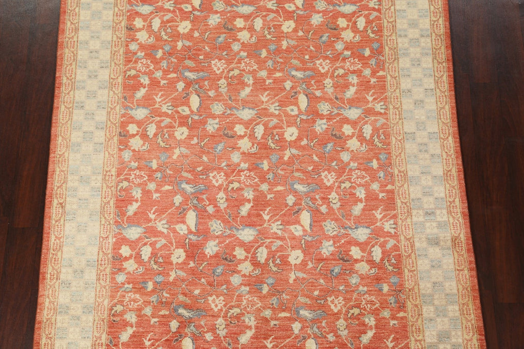 Vegetable Dye Peshawar Chobi Oriental Area Rug 6x8