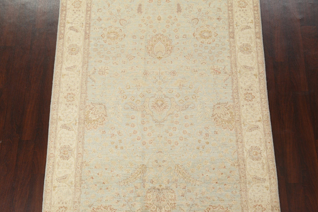 Vegetable Dye Peshawar Chobi Handmade Area Rug 6x9