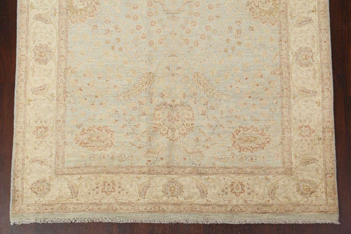 Vegetable Dye Peshawar Chobi Handmade Area Rug 6x9