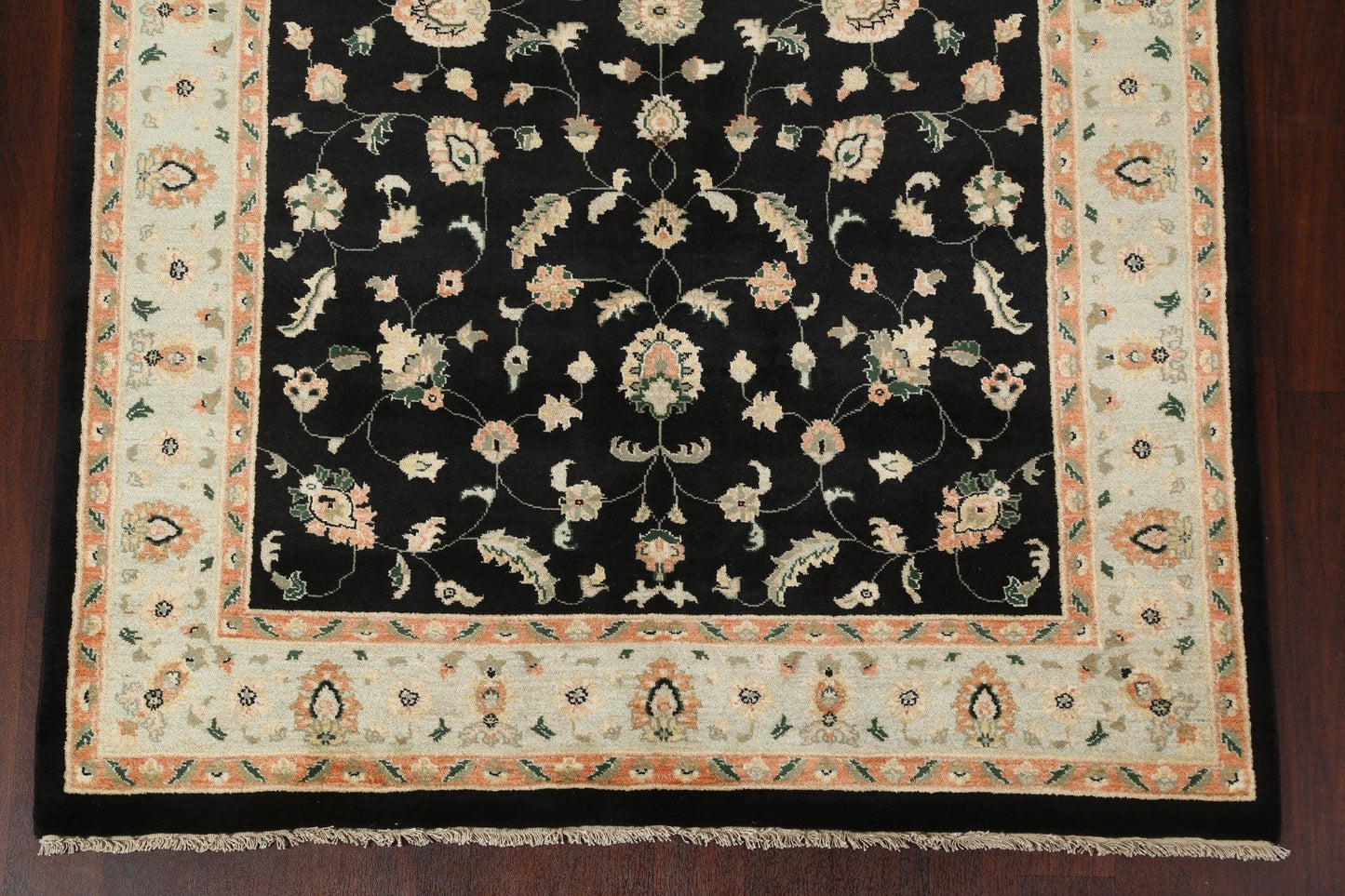 Vegetable Dye Peshawar Chobi Oriental Area Rug 6x8