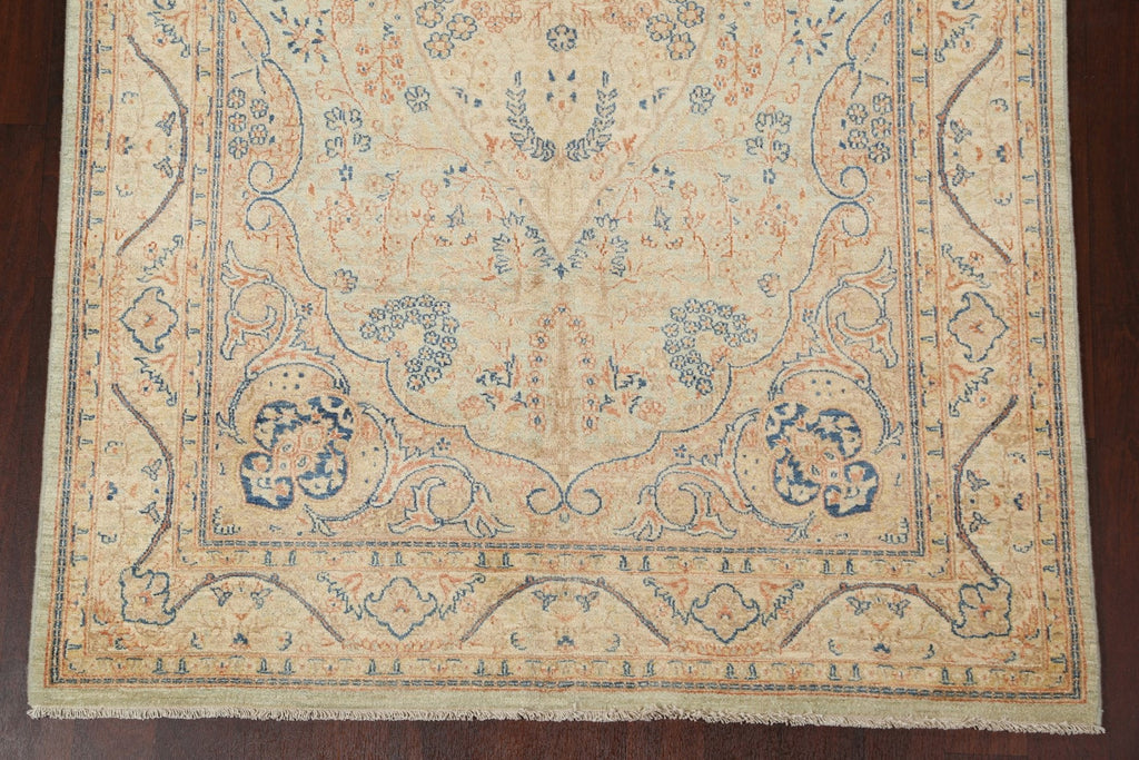 Vegetable Dye Peshawar Chobi Oriental Area Rug 6x8