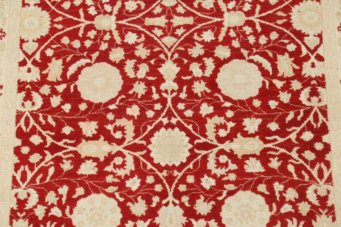 Vegetable Dye Peshawar Chobi Wool Area Rug 5x8