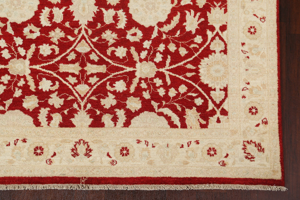 Vegetable Dye Peshawar Chobi Wool Area Rug 5x8