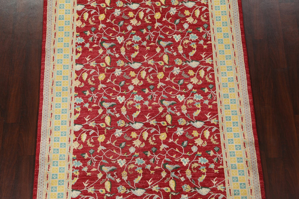 Vegetable Dye Ziegler Wool Area Rug 6x8